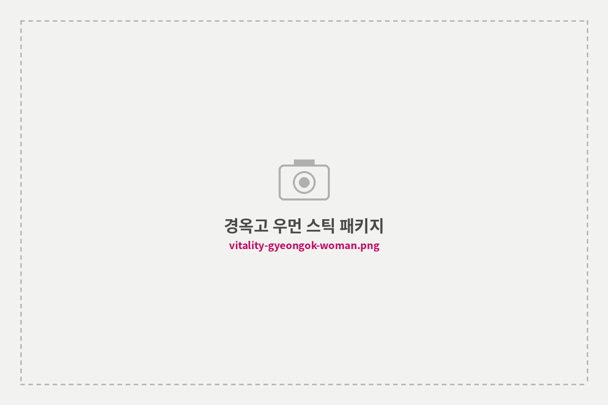 경옥고 우먼 스틱 패키지